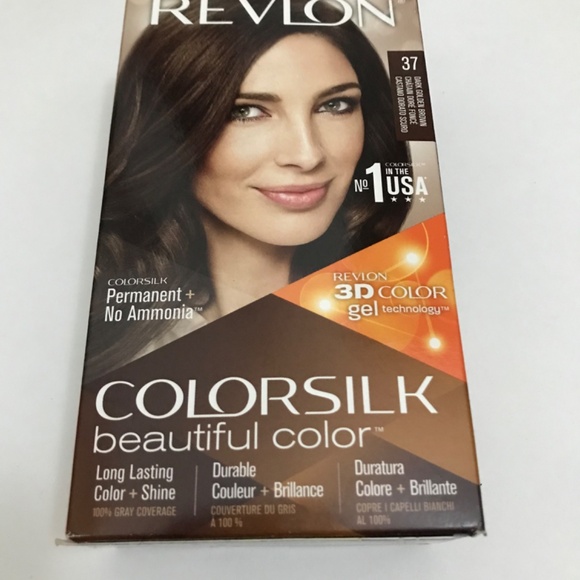 Revlon ColorSilk 3D Dark Golden Brown Color #37 - Picture 9 of 9